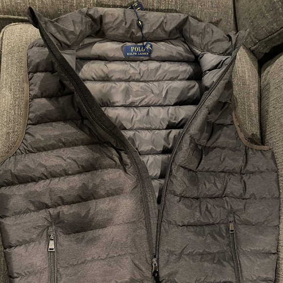 ralph lauren packable down vest